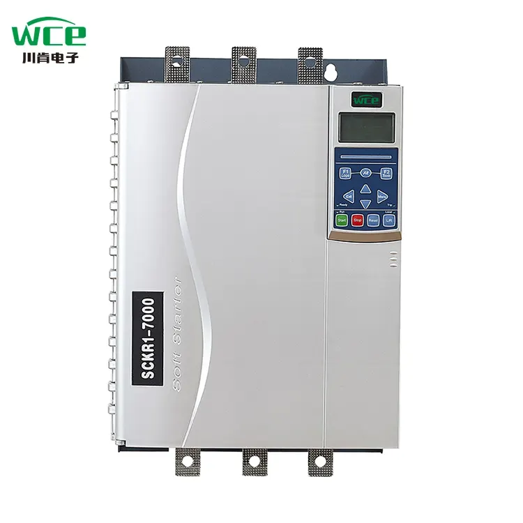 3 fāze 220V, kas iebūvēts apvedceļā ar mīksto starteri 45kW