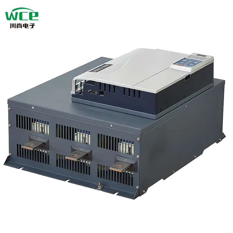 3 fāze 440V, kas iebūvēts apvedceļā ar mīksto starteri 160kW
