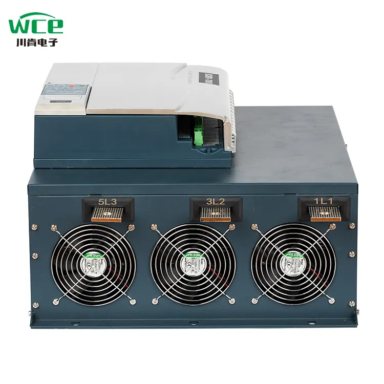 Trīs fāze, kas iebūvēta apvedceļa mīkstā starterī 355kW